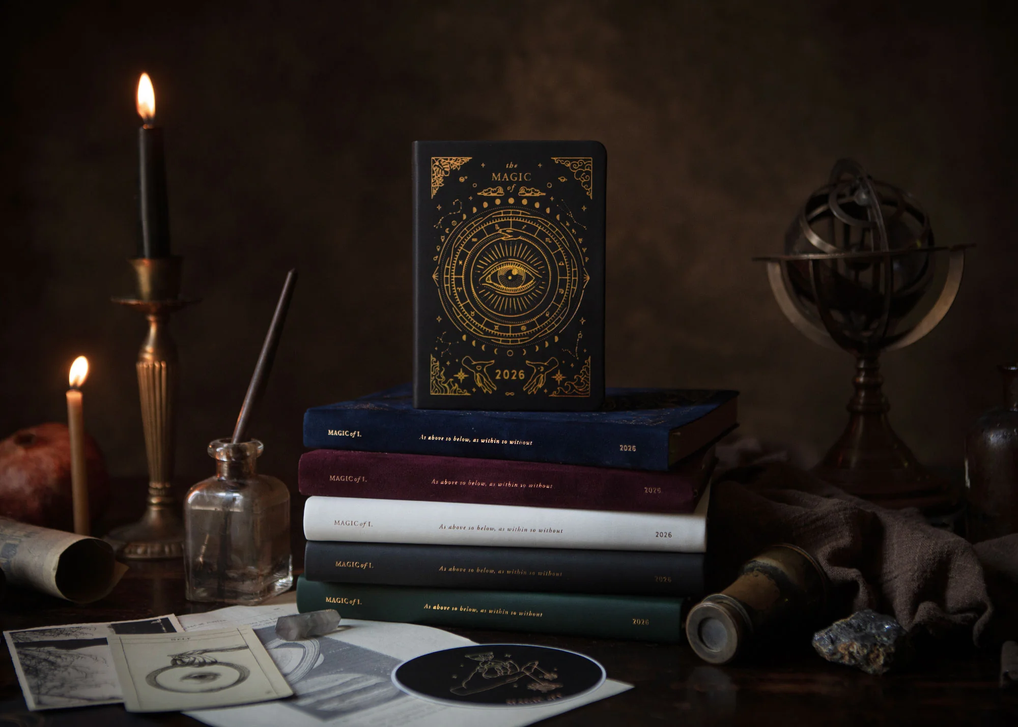 2026 Astrological Pocket Planner - Black - Image 10