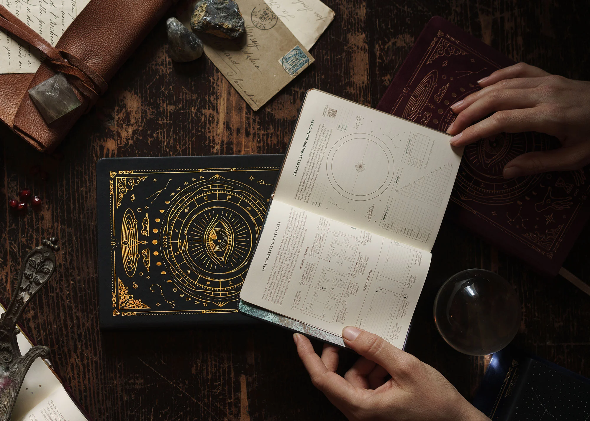 2026 Astrological Pocket Planner - Black - Image 5