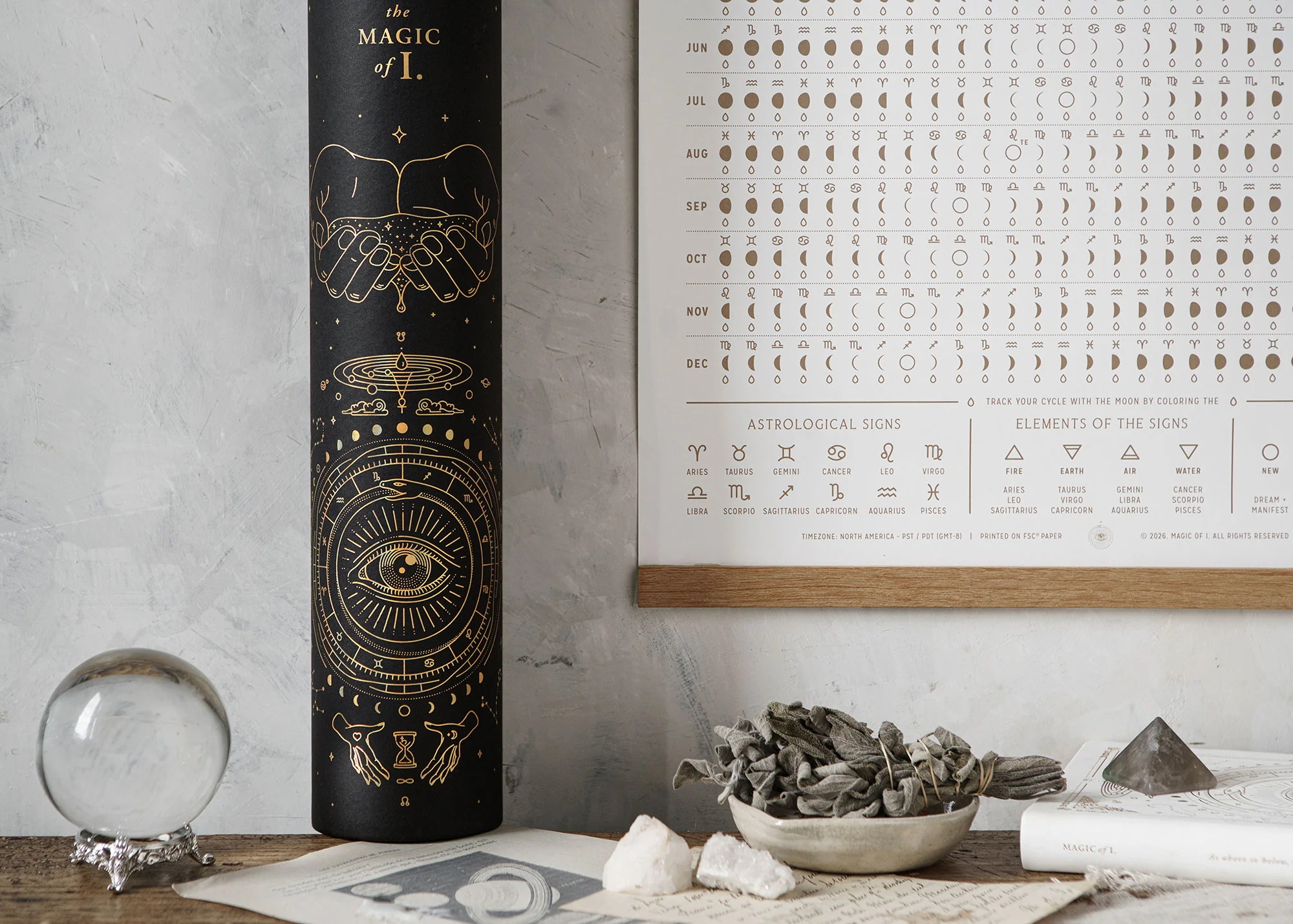 2026 Moon Phases + Signs Calendar - Image 5