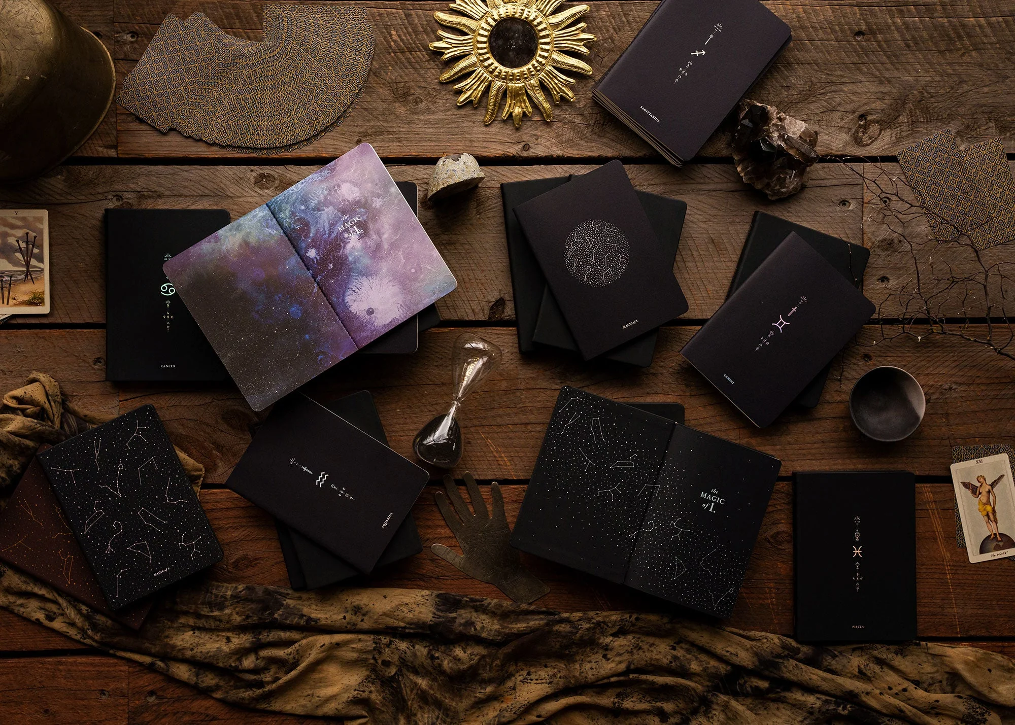 A5 ZODIAC NOTEBOOK: PORTAL - Image 3