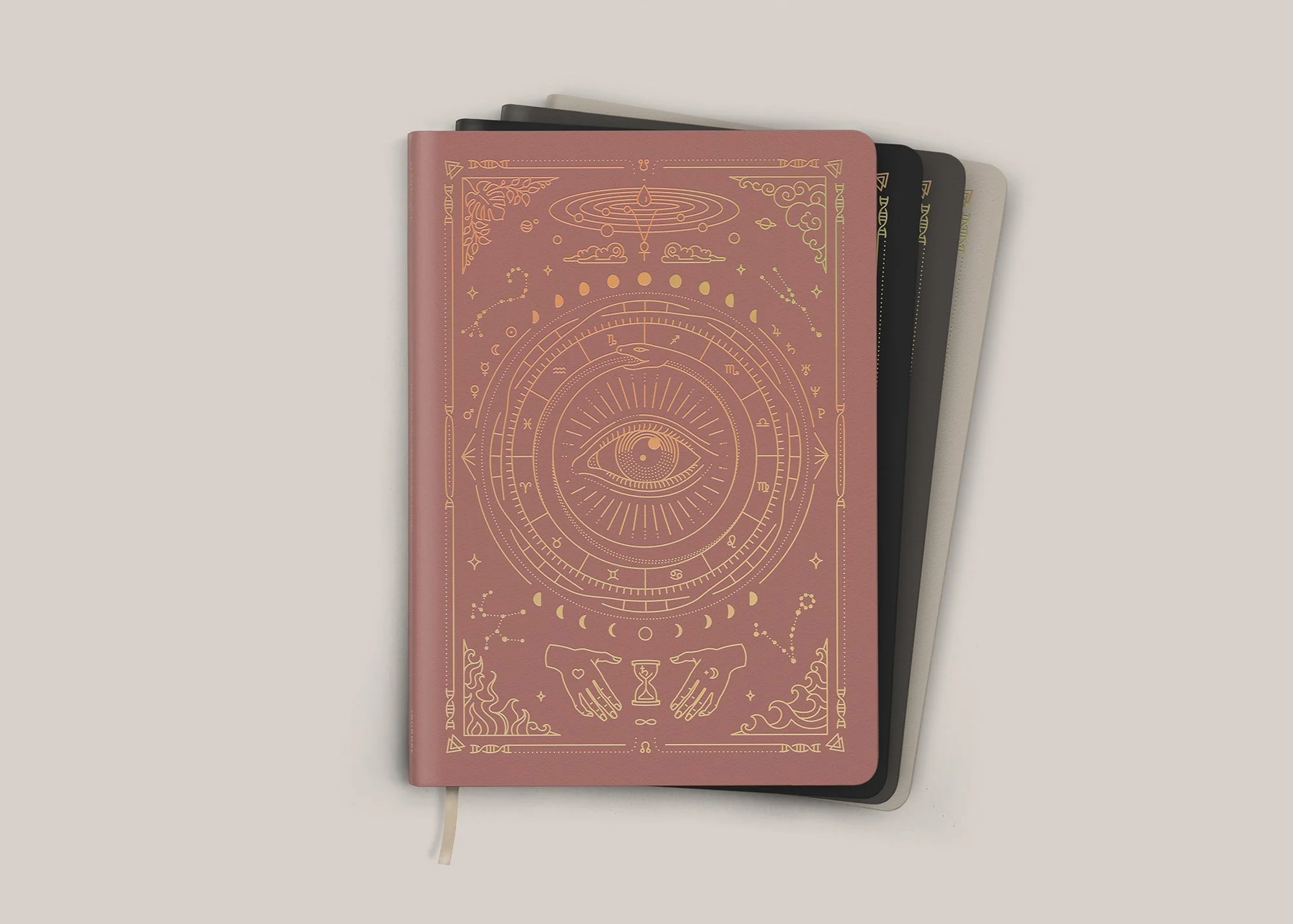 A5 ORIGINS VEGAN LEATHER JOURNAL - UNLINED - Image 2