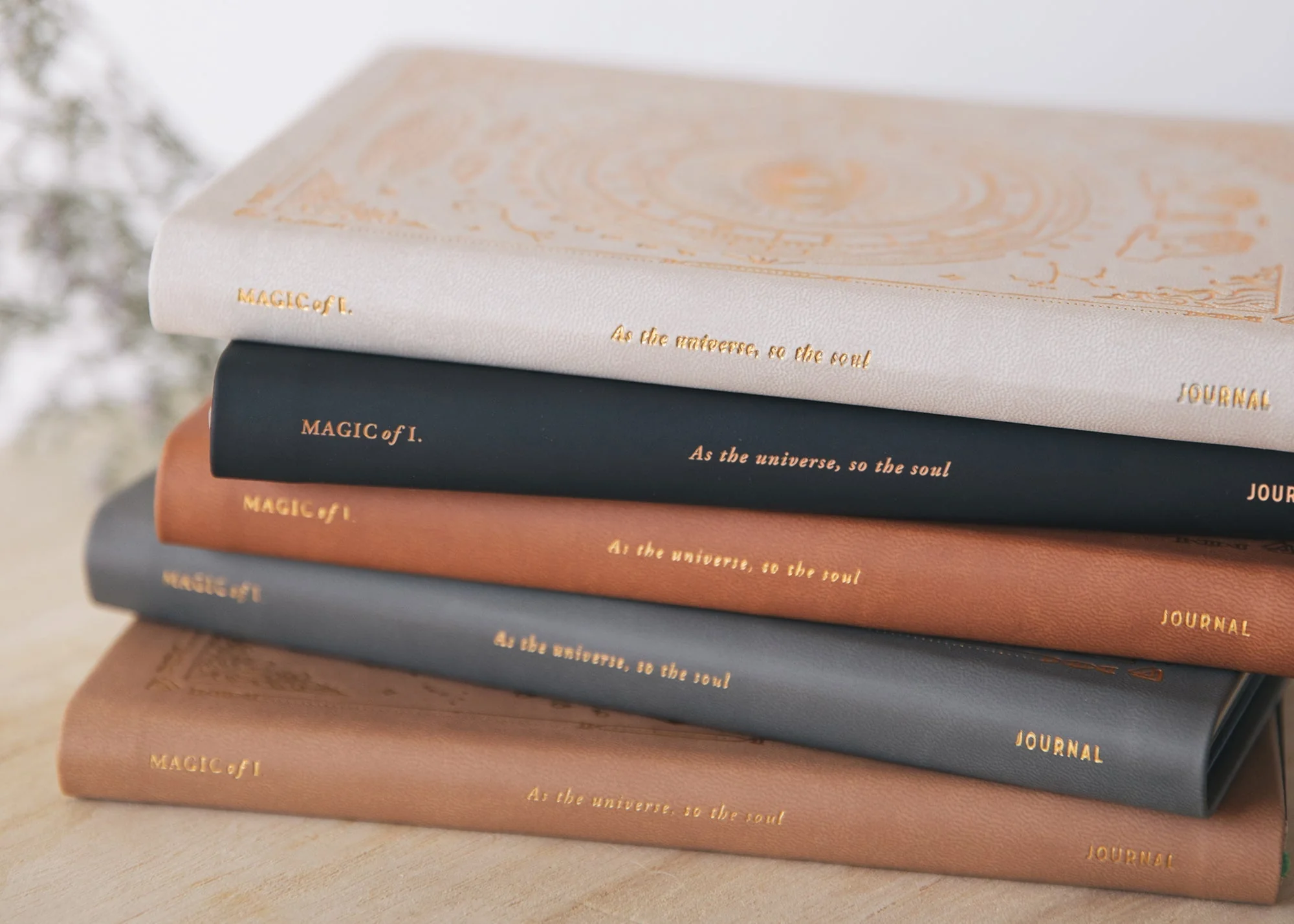 A5 ORIGINS VEGAN LEATHER JOURNAL - LINED - Image 10