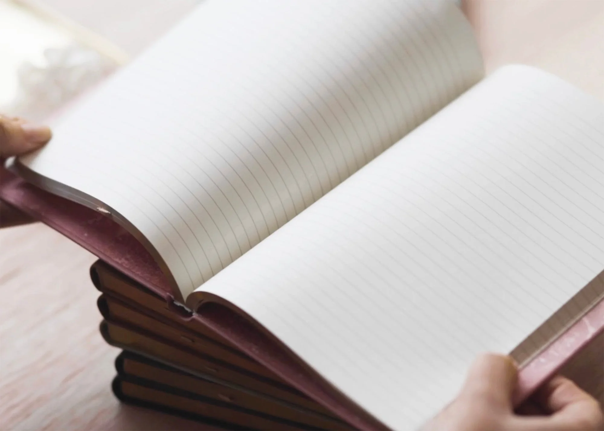 A5 ORIGINS VEGAN LEATHER JOURNAL - LINED - Image 11