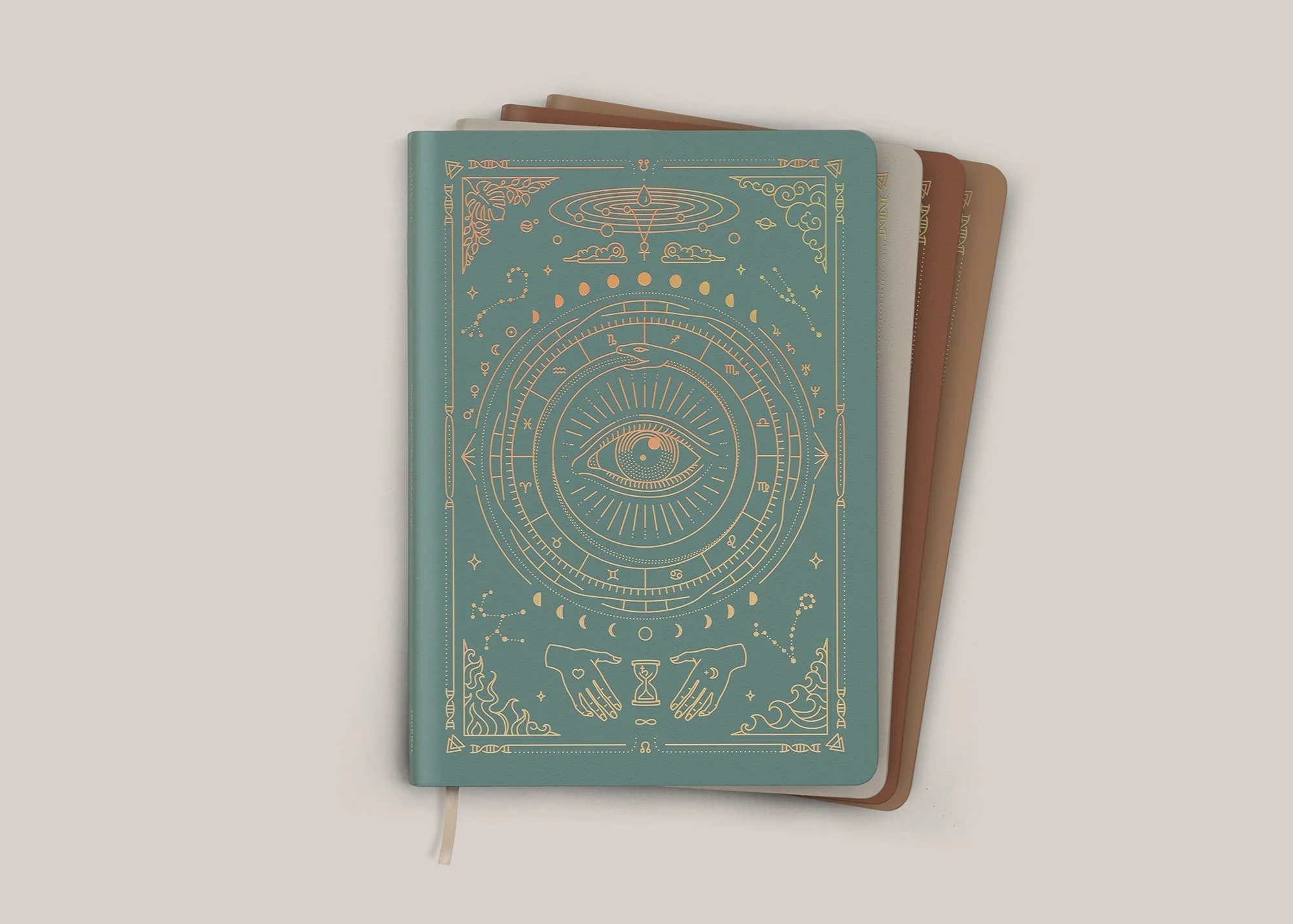 A5 ORIGINS VEGAN LEATHER JOURNAL - LINED - Image 12